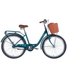 Велосипед Дорожник ST 26 LUX Velosteel рама-17 2026 Emerald Matte (OPS-D-26-362)