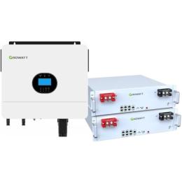 Сонячний інвертор Growatt SV-1GR6K1-LGR10K1-1 White