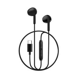 Дротові навушники WIWU Type C Wired Earphone EB314 Black