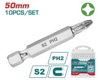 Набір біт TOTAL TAC16PH223 50 мм 10 шт