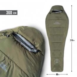Спальний мішок Tac Maven Pentagon MUMMY Dark Olive (D19003-06E)
