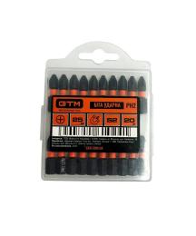 Набір біт GTM PH2 25мм 20шт (SBI-H2-25K)