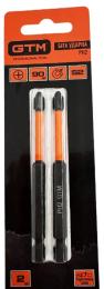 Набір біт GTM PH2 90мм 2 шт (SBI-H2-90B)