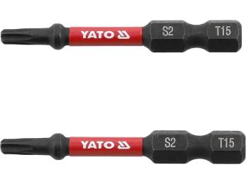 Набір біт YATO TORX T15 х 50 мм (YT-78052) 2 шт