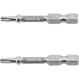 Набір біт YATO TORX T15 х 50 мм (YT-78032) 2 шт