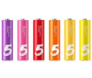Батарейка CUKTECH AA rainbow alkaline battery (24шт) B08