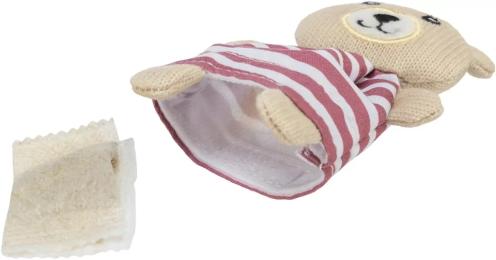 Іграшка Trixie для котів Ведмідь тканина з котячою мятою 12 см (45665)