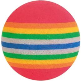 Іграшка Trixie для котів Мячики веселкові спінена гума 4 см 4 шт (4097)