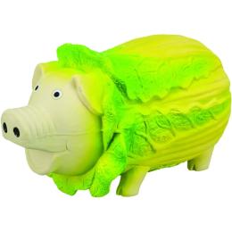 Іграшка Trixie для собак Капустяна свинка латекс 23 см світло-зелена (35522)