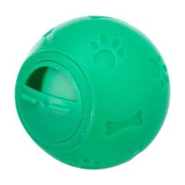 Іграшка Trixie для собак Куля для ласощів пластик 7 см зелена (3492)