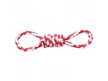 Іграшка Trixie для собак Ігровий канат з двома петлями котон 38 см (35718)