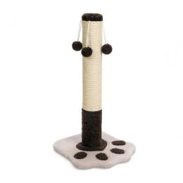 Дряпка Природа Д04 Лапка для котів з чотирма бубонами 37x37x67 см (PR740296)