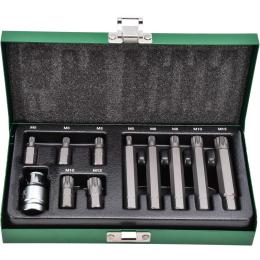 Набір біт TOPTUL Spline 11 шт (GAAD1102)