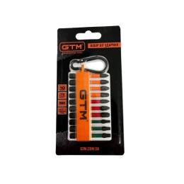 Набір біт GTM SBK-10 10 шт з карабіном