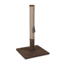 Дряпка стовпчик Природа Мімі Brown для котів 36x36x66 см (PR244301)