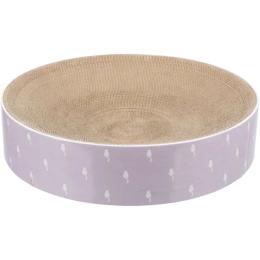 Дряпка-лежак Trixie Lilly для котів з котячою мятою картон світло-бузковий 45х10 см (48014)