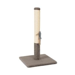 Кігтеточка Природа ДО1 стовпчик для котів бежевий 36х36х67 см (PR740280)