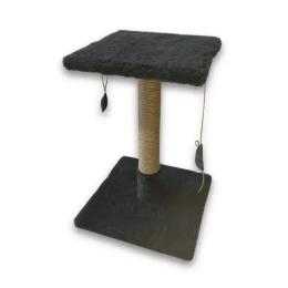 Кігтеточка Природа Фелікс стовпчик з платформою для котів 36х36х50 см (PR242525)