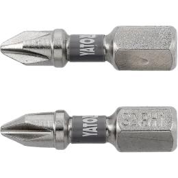 Набір біт YATO PH1 х 25мм (YT-78000) 2 шт