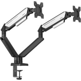 Кронштейн для монітора Anda Seat AD-W-A6D-2S-BW Black White