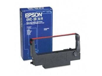 Картридж для принтера Epson ERC-38 Black/Red Ribbon Cassette (C43S015376)