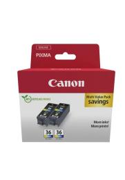Картридж для принтера Canon CLI-36 color TWIN-pack (1511B025)