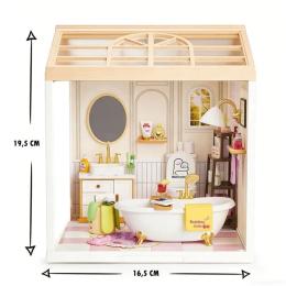 Конструктор Mini House Інтерєр  ВАННА КІМНАТА (світло) (8009)