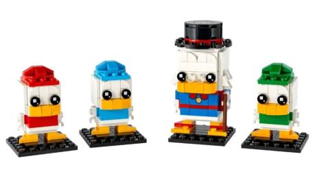 Конструктор LEGO (40477) Скрудж Макдак, Хьюї, Дьюї та Луї