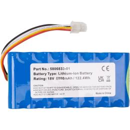 Акумулятор для електроінструменту PowerPlant Husqvarna 5806833-01, 18V, 6.8Ah, Li-ion (TB922079)