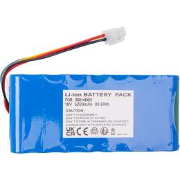 Акумулятор для електроінструменту PowerPlant Husqvarna 588146401, 18V, 5.2Ah, Li-ion (TB922093)