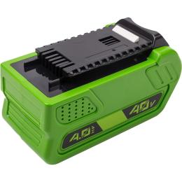 Акумулятор для електроінструменту PowerPlant GREENWORKS 40V, 4.0Ah, Li-ion (TB922147)