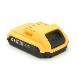 Акумулятор для електроінструменту Voltronic HILDA, Li-Ion 12V, 3 * 18650, розєм зарядки 5, 5 * 2, 5 мм, 118 * 75 * 50mm, (тип Dewalt)