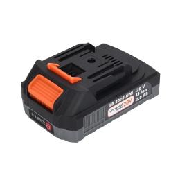 Акумулятор для електроінструменту SEQUOIA UNIVERSAL SERIES 20V 20В 2.0Агод 0.38кг (SB2020-UNI)