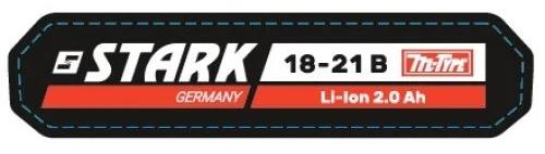 Акумулятор для електроінструменту Stark B-2020D Li-Ion, 18-20В, 2.0 Агод, M-Type