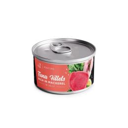 Корм вологий Savory Tuna Fillets rich in Mackerel in Jelly for Adult Cats філе тунця з макреллю в желе для дорослих котів, 70 г