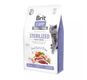 Сухий корм для кішок Brit Care Cat GF Sterilized Weight Control 2 кг (8595602540792)