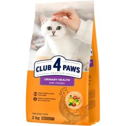 Сухий корм для кішок Club 4 Paws Premium підтримка здоровя сечовивідної системи 2 кг (4820215369411)