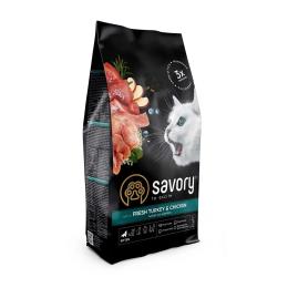 Сухий корм для кішок Savory Kitten Chicken with Fresh Turkey 2 кг (4820232630143)