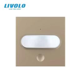 Датчик руху LIVOLO VL-FCU-2AP Gold