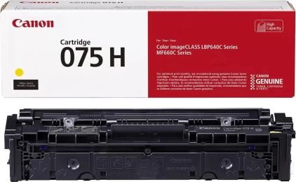 Картридж для принтера Canon 075H MF664Cdw/MF667Cdw/LBP646Cdw/LBP647Cdw Yellow (6366C002)