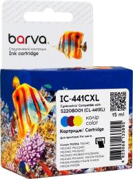 Картридж для принтера BARVA Canon CL-441XL, MG2140/MG3140 15 мл Color (IC-441CXL)