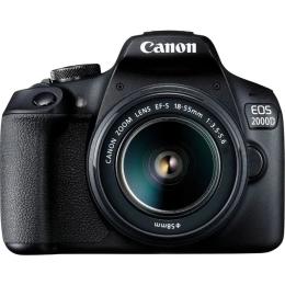 Фотоапарат Canon EOS 2000D Kit 18-55mm DC III Black (2728C007)