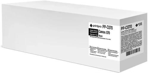 Картридж для принтера PrintPro CANON (070) MF461w/463dw/465dw/LBP243dw/246dw Black (PP-C070)
