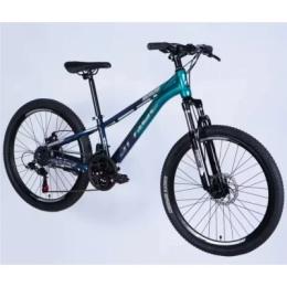 Велосипед SPACE AL 24 PHAETON DD FR рама-11 2026 Turquoise Blue (OPS-SP-24-073)
