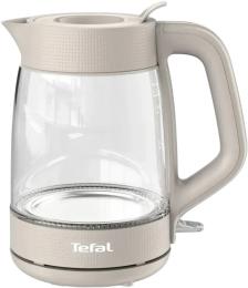 Електрочайник Tefal Morning Glass Kettle, 1.7л Beige (KO2G0BE0)