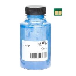 Принтерний тонер АНК Canon LBP-850C/852i, 059 150г 7K chip Cyan (50000588)