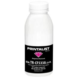 Принтерний тонер Printalist HP CLJ M180/M181/M154 35г Magenta (TR-CF533A-35-PL)