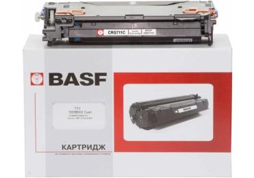 Картридж для принтера BASF для Canon LBP-5300/5360 аналог 1659B002 Cyan (KT-711-1659B002)