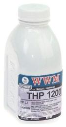 Принтерний тонер WWM HP LJ1000/1150/1200/3300mfp/Canon LBP1210/300/MF3110/3240 Black (TB54/ТHP1200)