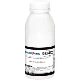 Принтерний тонер Tomoegawa OKI B412/432/MB462 90г Black (NRX-01-90)